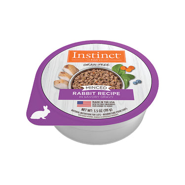 Nature's Variety® Instinct® Grain Free Minced Cat Food - Natural, Rabbit